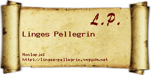 Linges Pellegrin névjegykártya